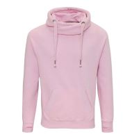 CROSS NECK Kapucnis felső Baby Pink